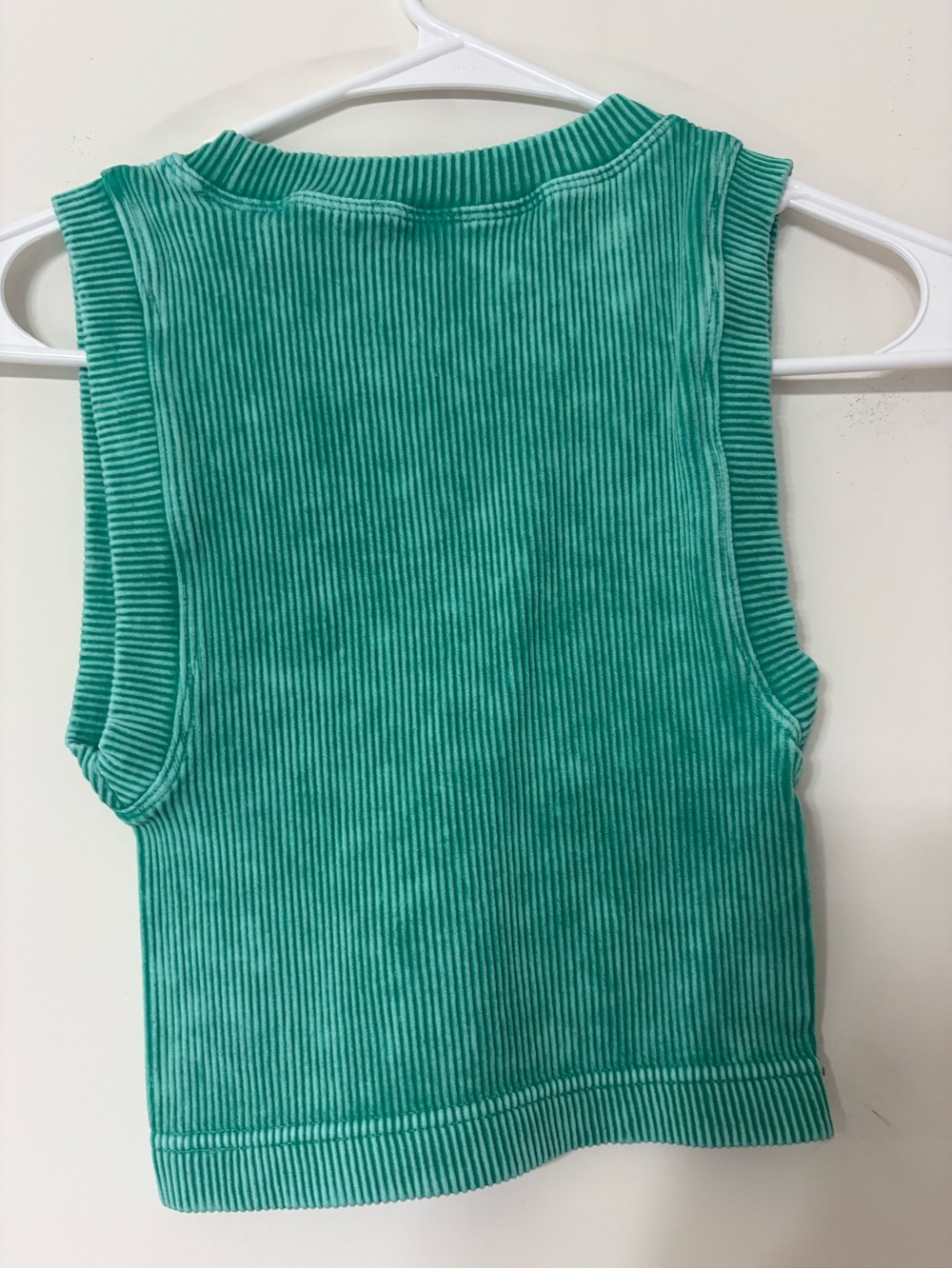 Zenana Kelly Green Ribbed Too - Picture 2 of 4